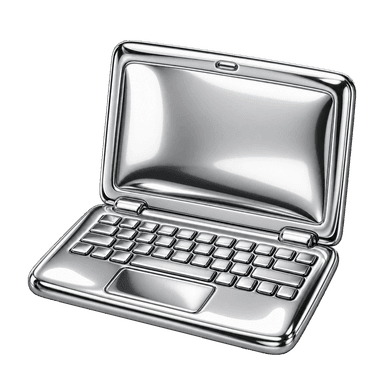 Chrome laptop representing creation